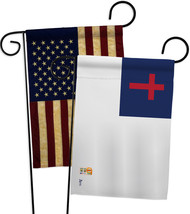 Christian - Impressions Decorative USA Vintage - Applique Garden Flags Pack - GP - £24.75 GBP