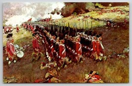 American Revolution Battle of Bunker Hill By Howard Pyle Postcard C37 - $4.95