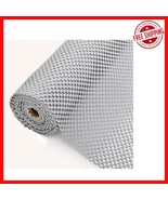 Durable Non-Adhesive Shelf Paper 12 in X 20 Ft – Light Gray with Golden ... - $555.64 MXN