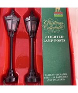 Hexagon Street Lamp posts Model Christmas Town or Model Trains 2 Pack - $13.41 CAD
