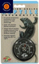 Zoo Med Analog High Range Reptile Thermometer,Black,2.5&quot; diameter Black  - £13.63 GBP