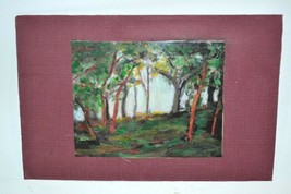 Original Acrylic Armenian Painting &quot;Autumn Is On Its Way&quot;. Signed. - $16.73