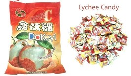 4 Bags of Guava, Pine, Lychee, Peach Hard Candy, by Hong Yuan 12.35 oz F... - £17.02 GBP