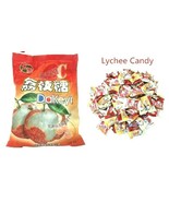 4 Bags of Guava, Pine, Lychee, Peach Hard Candy, by Hong Yuan 12.35 oz F... - £17.11 GBP