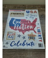 (2) Window Clings, Patriotic, One Nation, Let Freedom Ring, 4th of July - £11.53 GBP