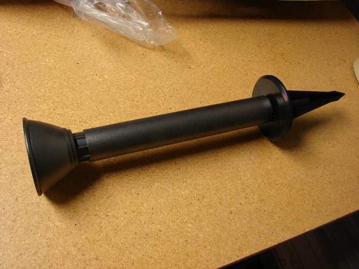 Glow tip solar landscape light post from Pacific bay light - $4.95