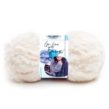 Lion Brand Yarn (1 Skein) Go for Faux Bulky Yarn, Blue Bengal - £3.78 GBP