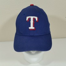 New Era 39Thirty Texas Rangers Baseball Cap Hat Child-Youth MLB Blue White - £9.10 GBP