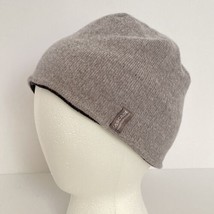 Cascade Mountain Tech Gray Merino Wool Acrylic Beanie Hat Womens Mens Ad... - $10.00
