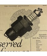 1924 Champion Spark Plug print ad Moon Hupmobile and California farmers ... - £12.89 GBP