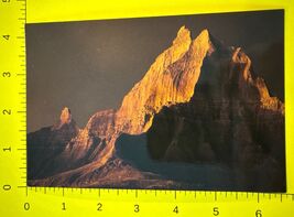 Postcard Angel Butte At Sunset -Badlands Collection Shuler-1990 Postcard - $3.99