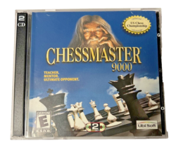 Chessmaster 9000 PC CD Rom Two Disc - $9.49