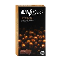 Manforce Premium Hotdots Belgian Chocolate Condoms with Bigger Dots - 10... - £11.87 GBP