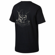 NWT Oakley Men&#39;s Graphic Tee Brotherhood Skull T-Shirt Shadow Gray - £22.01 GBP