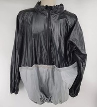 Sauna Suit Jacket Xl/Xxl Gold&#39;s Gym Black Gray - £13.97 GBP