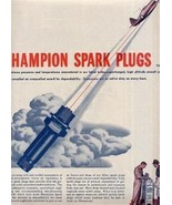 World War 2 Champion Spark Plug Ad - £10.91 GBP