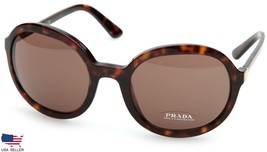New Prada Spr 09V 2AU-8C1 Brown Tortoise Sunglasses 56-22-130mm 3N B47mm Italy - £137.92 GBP