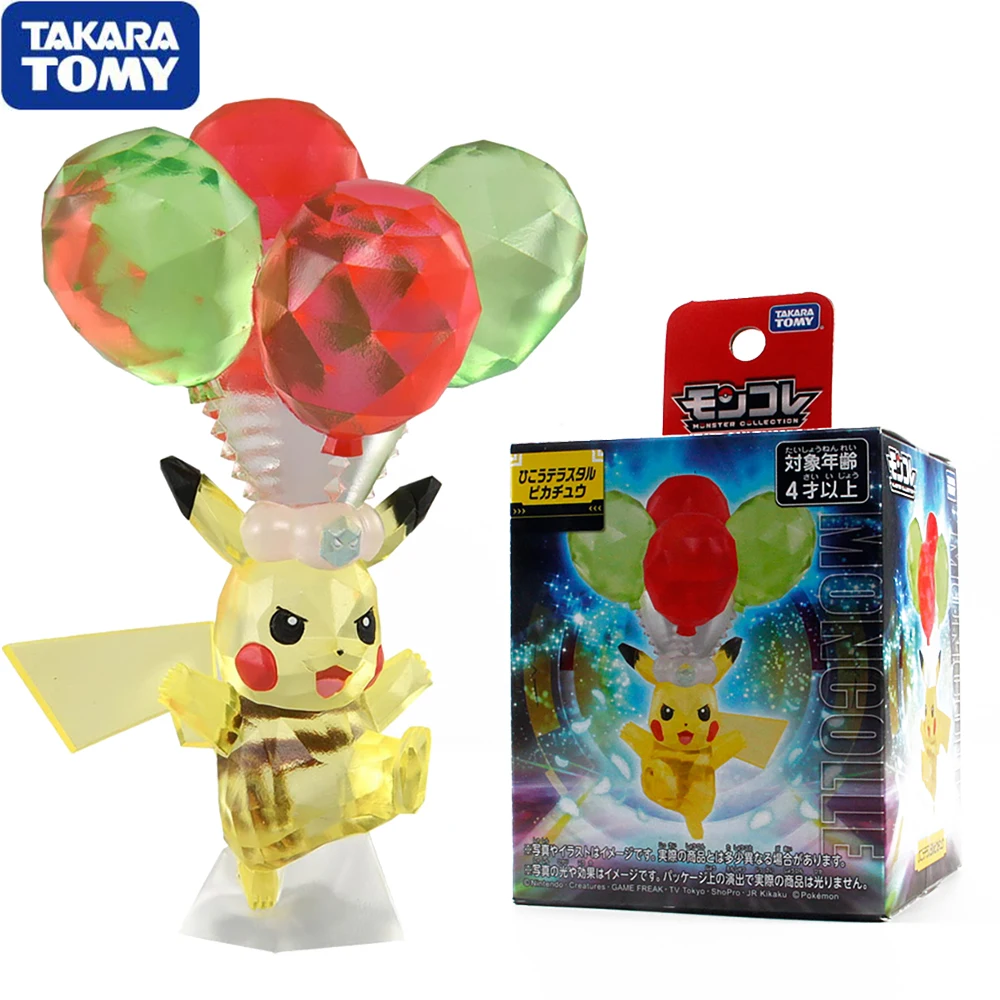 In Stock Takaratomy Pokemon Scarlet Monster Collection Terastal Pikachu Flying - £31.33 GBP