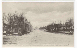 Ninth Avenue Library Greeley Colorado Albertype postcard - $6.93