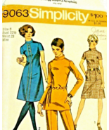 Vintage Simplicity 9063 Dress, Tunic, Pants Sewing Pattern - €3,48 EUR