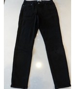 Paige Jeans Women&#39;s 30 Black Verdugo Ultra Skinny W 30 I 30 R 9 Cotton b... - $364.26 MXN