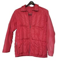 VTG Comfy North Star Red Goose Down Puffer Women&#39;s Size 14 Rancher Coat Jacket - £15.69 GBP