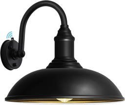 21&quot; Outdoor Gooseneck Barn Light Dusk to Dawn for Porch &amp; Garage - $345.50