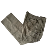 Royal Robbins Olive Green Khaki Cotton Tactical Cargo Pants - Men&#39;s 34 x 32 - $37.95