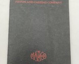Marco Piston &amp; Casting Co Minneapolis MN 1918 Auto Parts Manual Book Cat... - £14.90 GBP