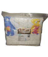 Vintage 1986 Curity Teddy Bears Rabbit Baby Crib Blanket 40x45" Made in ... - $74.25