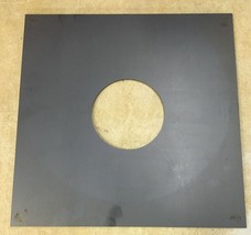 1 Pc of 1/8&quot; Steel Plate, 1/8&quot; x 19&quot; x 19&quot; with 3.5&quot; Hole, A36 Steel - £89.68 GBP