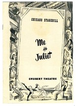 Chicago Stagebill Me &amp; Juliet Ray Walston Shirley Jones Bill Hayes  - $24.72