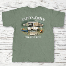 New Old Guys Rule T Shirt Happy Camper - £19.88 GBP+