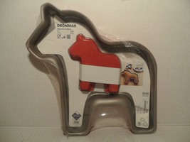 IKEA - Drommar - Red Horse of Sweden Cake Cookie Dessert Molds - Sealed NEW - £38.99 GBP