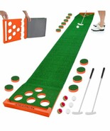Golf Putting Green Mat with Auto Ball Return | Mini Golf Game Practice E... - $7,269.36 MXN