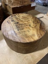 Beautiful Large Round Elm Bowl Blank Lumber Wood Turning ~12&quot; X 5&quot; E1 - £63.26 GBP