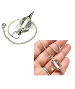 Bulk 5 Pcs Natural Quartz Crystal Ball Shaped Gemstone Dowsing Pendulums - $725.27 MXN