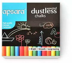 Apsara Colourful NA Dustless Chalk (100 Sticks) - $39.15