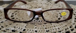 CHEETAH EYEWEAR ~ +2.25 ~ Reading Glasses ~ Brown Acrylic Frames ~ O6 - £12.14 GBP