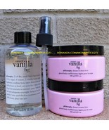 Philosophy Sweet Vanilla Fig Fragrance Spritz Mist x 1 Glazed Body Souff... - £43.58 GBP