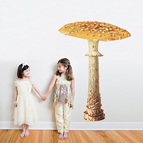 Giant Mushroom Wall Decal - 56.5&quot; tall x 40&quot; wide - $87.00