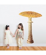 Giant Mushroom Wall Decal - 56.5&quot; tall x 40&quot; wide - $119.36 CAD