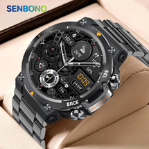 MAX18 Men Smartwatch AMOLED1.43inch Big Screen BT Calls Gesture Control ... - $45.00