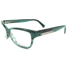 Marc by Marc Jacobs Eyeglasses Frames MMJ617 KVJ Silver Green Horn 52-16... - $65.24
