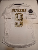 Karim Benzema Real Madrid UCL Ballon d&#39;Or Match Slim Home Soccer Jersey 2022-23 - £95.92 GBP