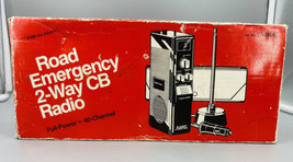 New Vintage Radio Shack Realistic 40 Channel Road Emergency 2Way CB Radio TRC463 - £22.91 GBP