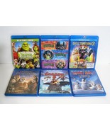 Shrek, How to Train Your Dragon, Teenage Mutant Ninja Turtles Blu-ray Lo... - $21.95