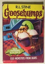 GOOSEBUMPS Egg Monsters from Mars by R.L. Stine (1996) Scholastic softcover - £8.67 GBP