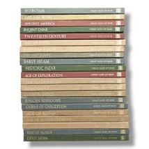 Vintage 60&#39;s GREAT AGES OF MAN 21 Volumes Complete Set Time Life Books H... - £55.22 GBP