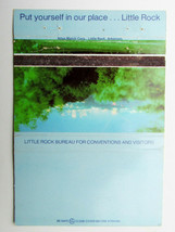 Little Rock Bureau Conventions and Visitors - Arkansas 40 Strike Matchbo... - £1.59 GBP